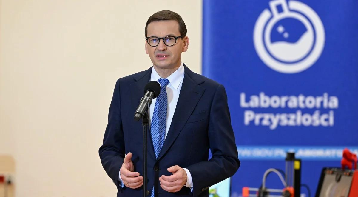 Laboratoria Przyszłości. Premier: chcemy, by edukacja była dla młodych ludzi przygodą