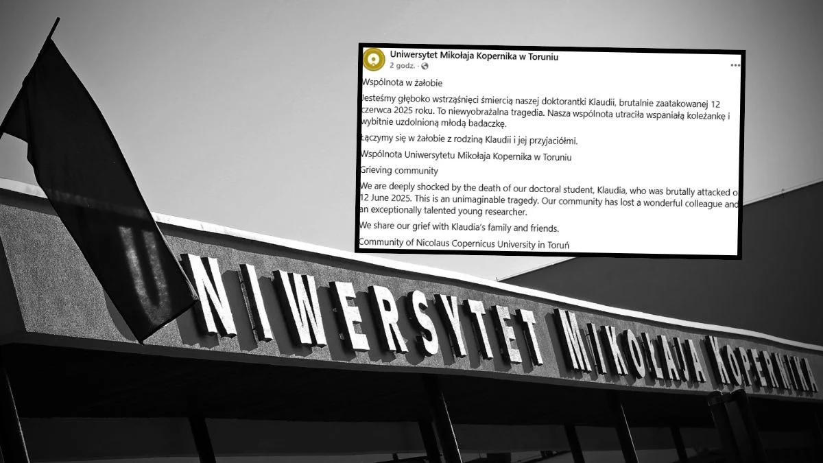 UMK żegna zamordowaną doktorantkę. "Wybitnie uzdolniona"