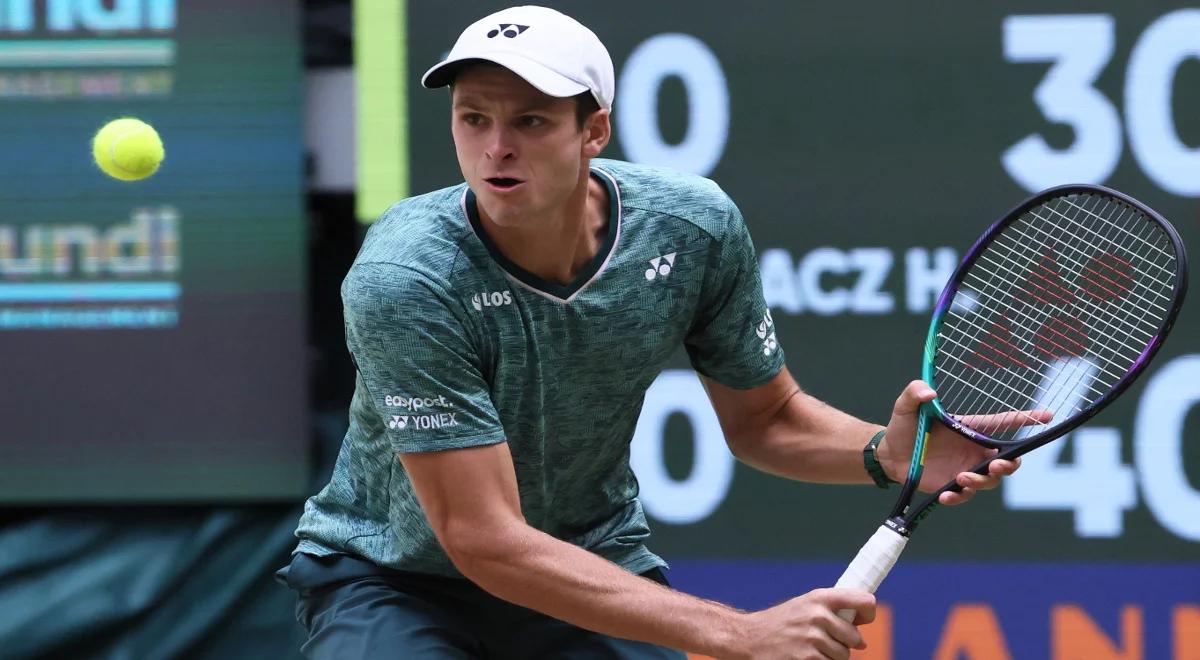 Wimbledon 2022: Hubert Hurkacz pomaga Ukrainie. 100 euro za każdego asa 