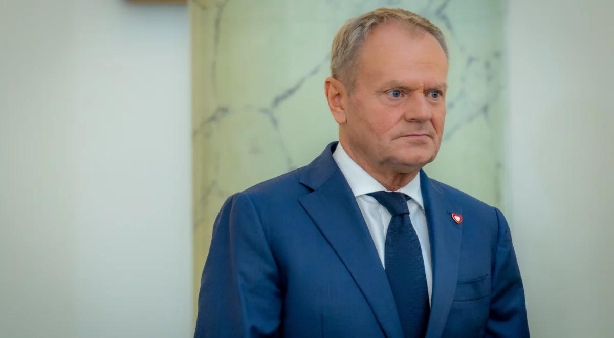 Tusk ocenia Hołownię. "Wizyta u Bielana była błędem"