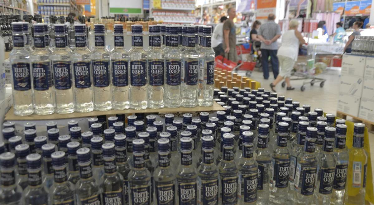 W Rosji spadła produkcja wódki. Winne sankcje i zwyczaje społeczeństwa