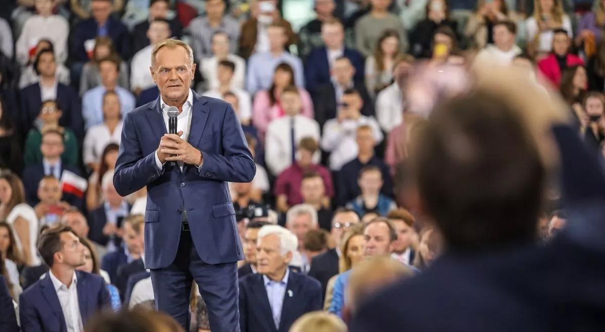 Łukasz Mejza komentuje słowa Donalda Tuska ws. inflacji i cen chleba. "Pan się zachowuje jak iluzjonista"
