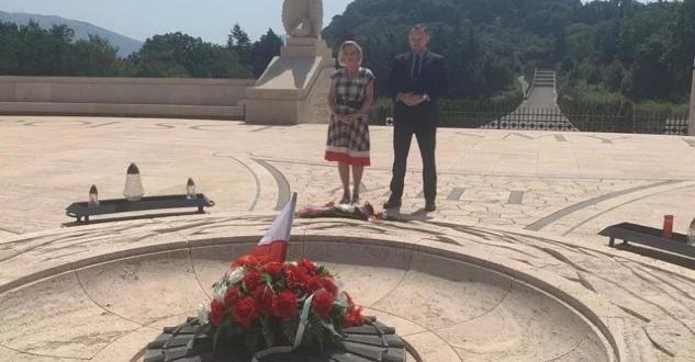 "Piękny ślad polskiego przywiązania do wolności". Prezes IPN odwiedził cmentarz na Monte Cassino