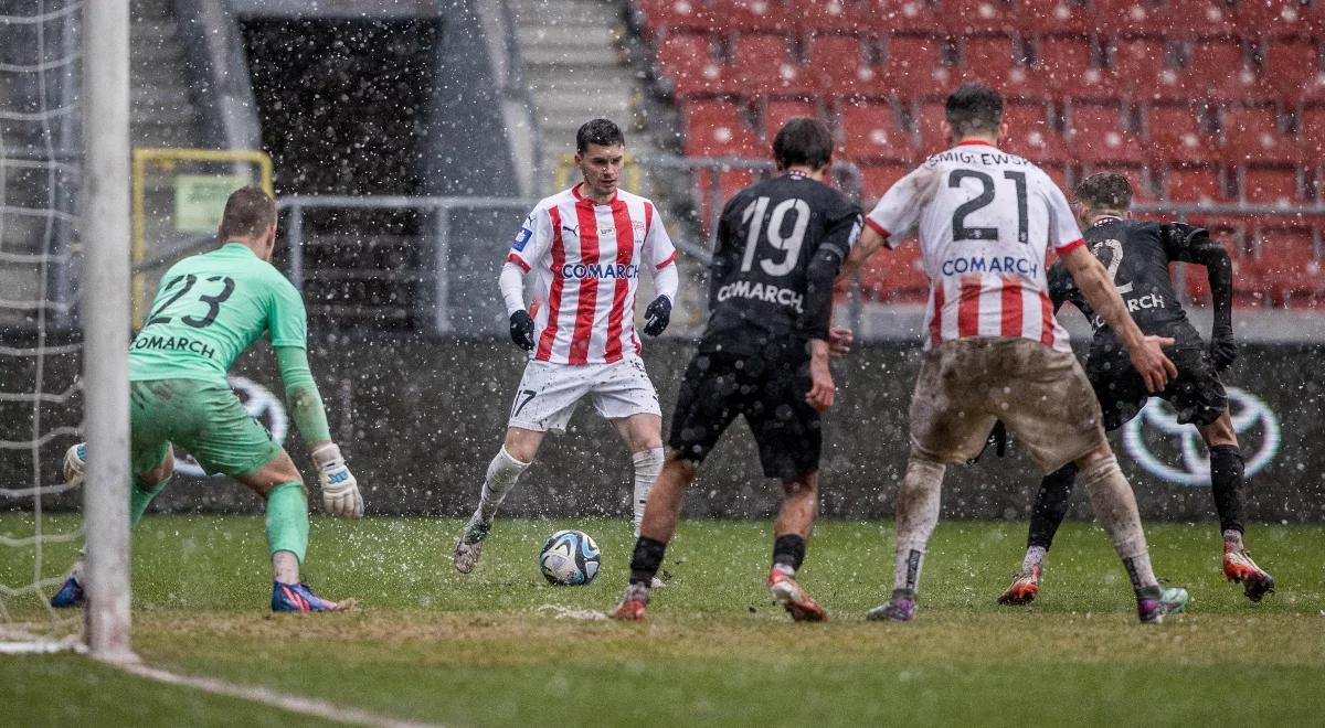 Noworoczny trening Cracovii zakończony. Sylwester Lusiusz pierwszym strzelcem w 2024 roku