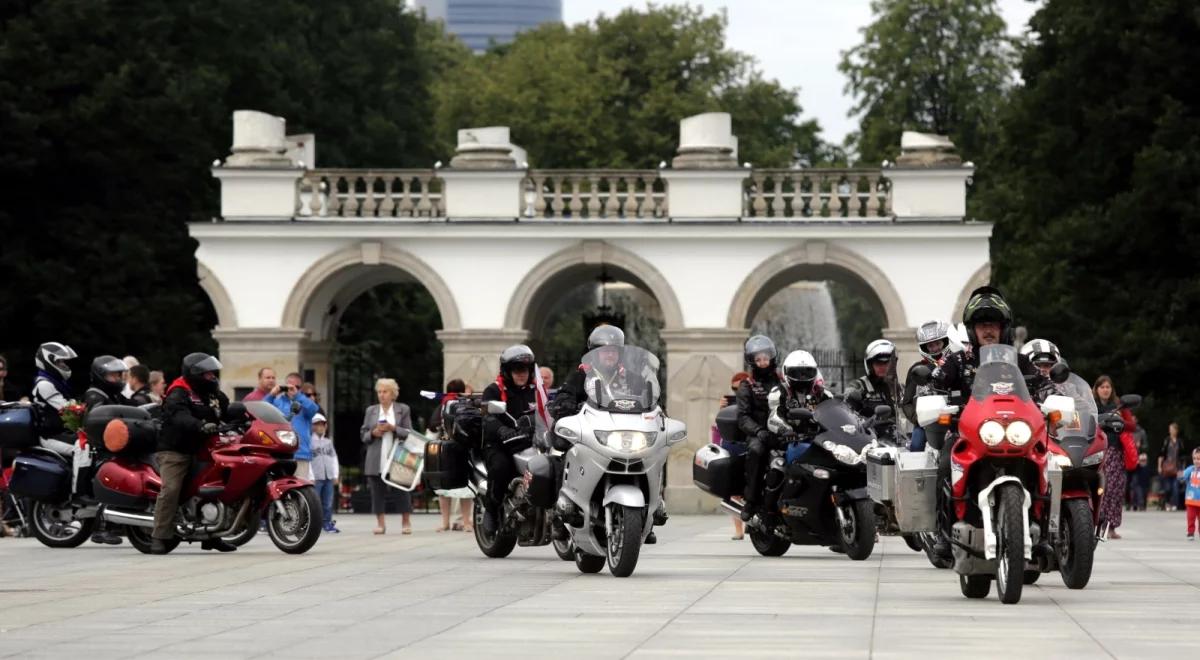 Z Warszawy wyruszył XVII Międzynarodowy Motocyklowy Rajd Katyński