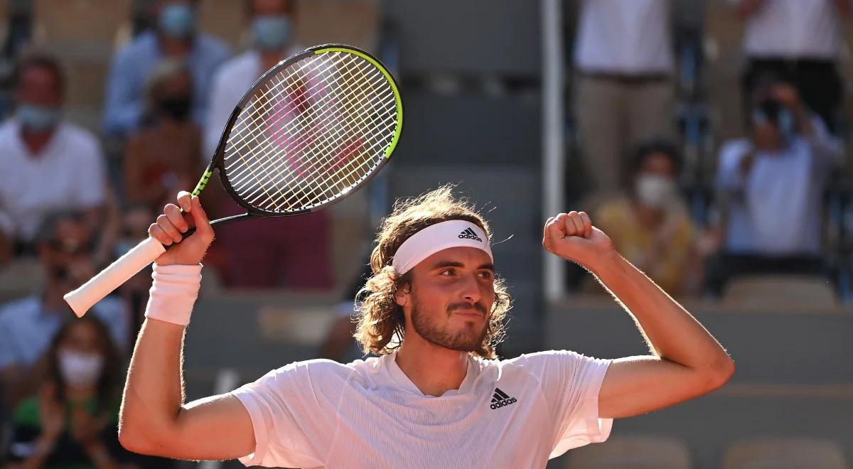 Roland Garros: Stefanos Tsitsipas tworzy historię. Grek pierwszym finalistą 