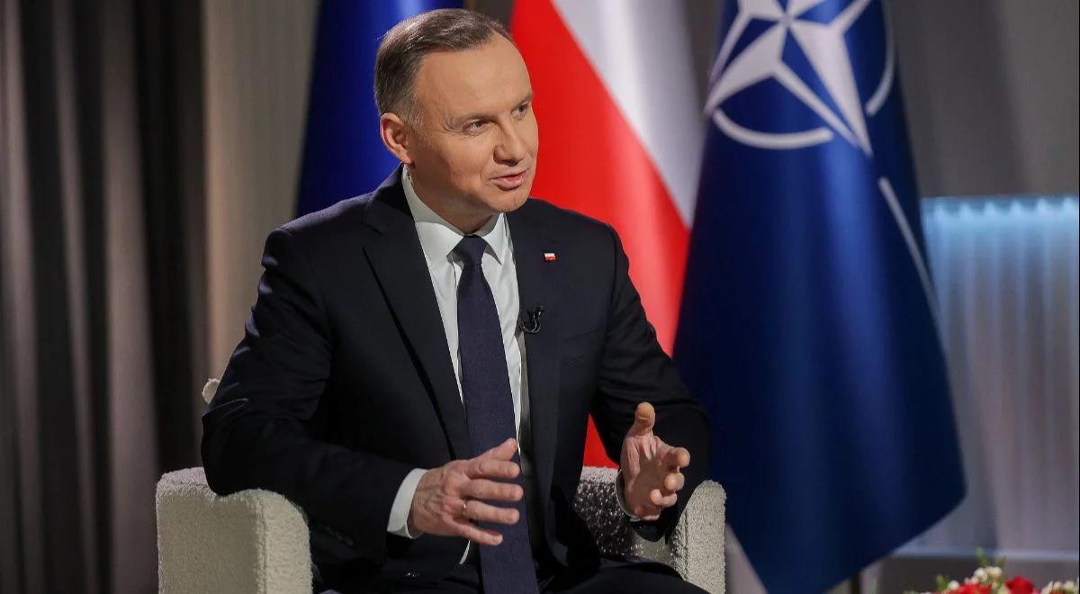 Spotkanie na granicy? Prezydent Andrzej Duda reaguje na propozycję Wołodymyra Zełenskiego