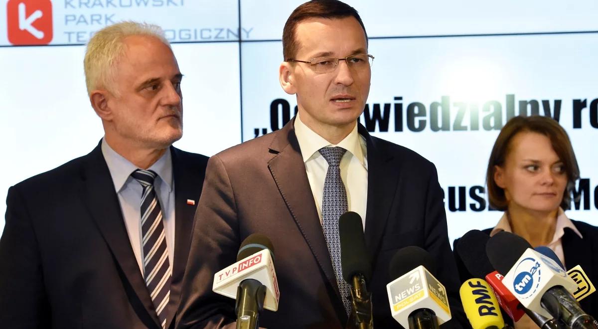 Morawiecki: rozwój gospodarki oparty o eksport i przemysł, nie tylko o kredyt
