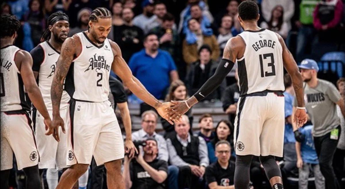 NBA: Paul George i Kawhi Leonard dali show. Harden znów na ustach fanów