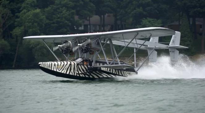 Samolot z "Aviatora" na mazurskim AirShow