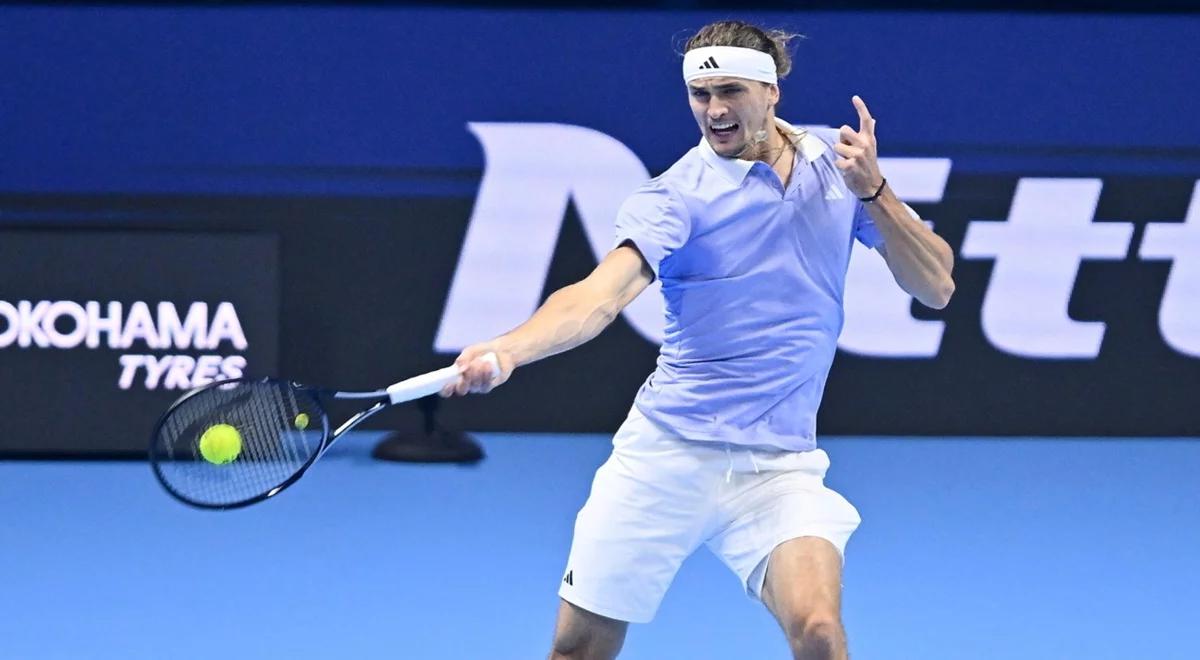 ATP Finals. Drugie zwycięstwo Zvereva. Niemiec liderem grupy