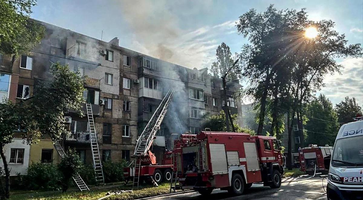 Kolejna rosyjska zbrodnia na ludności cywilnej. Rośnie liczba ofiar ataku na Krzywy Róg