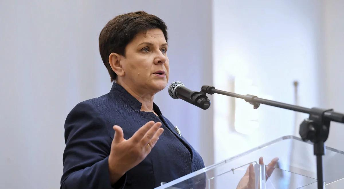 Beata Szydło w Łomży: Polska potrzebuje współpracy rządu i samorządu