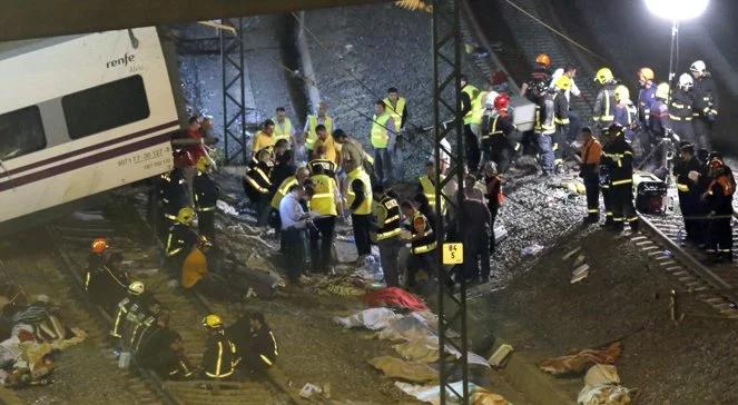 Katastrofa pociągu w Hiszpanii: 69 osób zginęło, 140 rannych