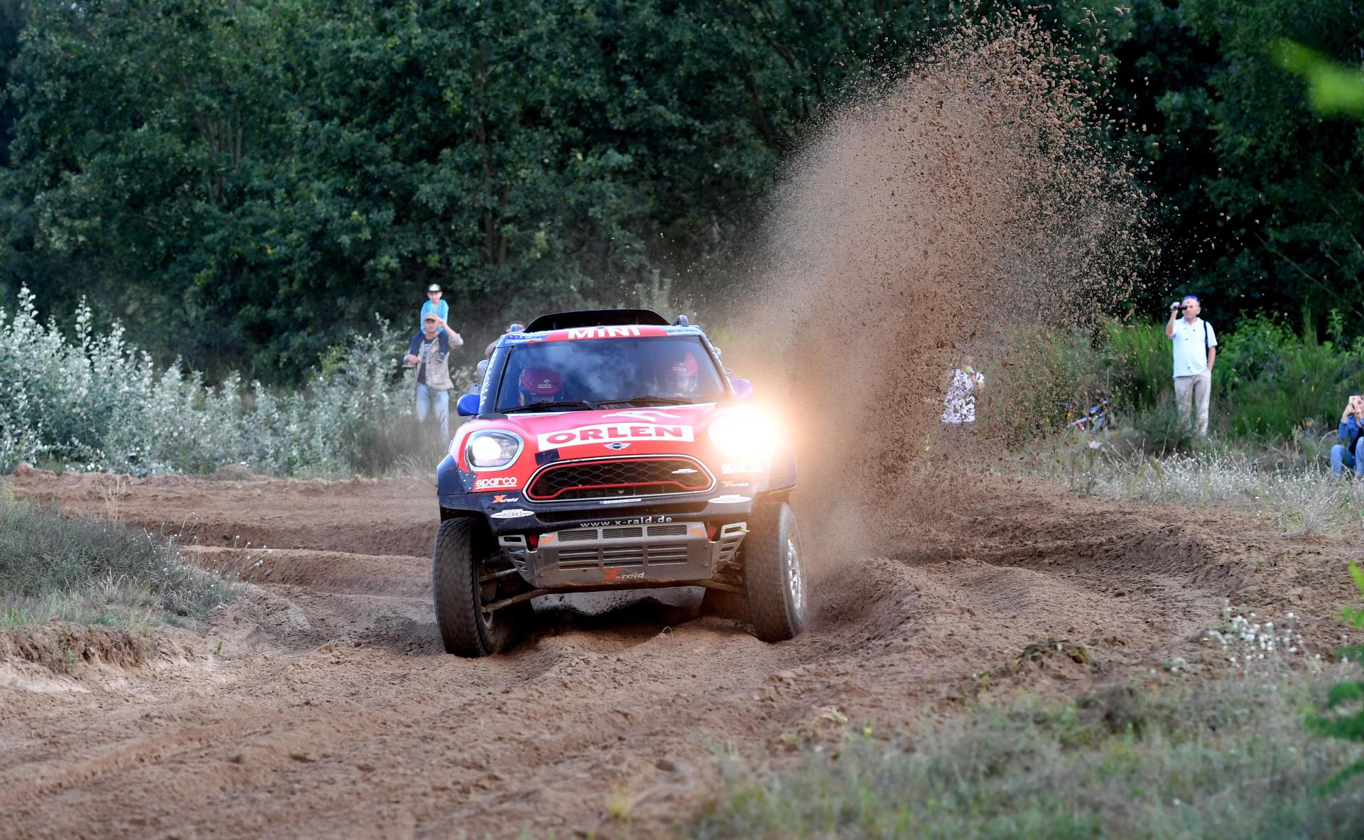 Baja Poland 2018: Jakub Przygoński i Tom Colsoul pierwsi na mecie prologu szczecińskiego rajdu