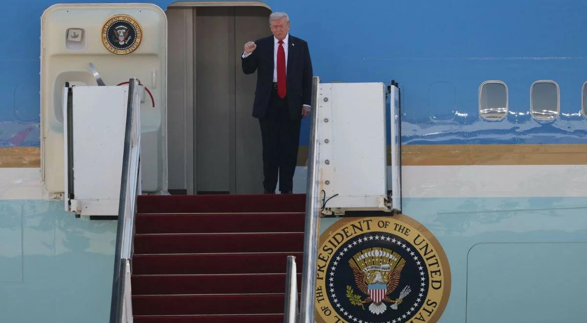 Donald Trump w Izraelu. Spotka się z rodzinami zakładników