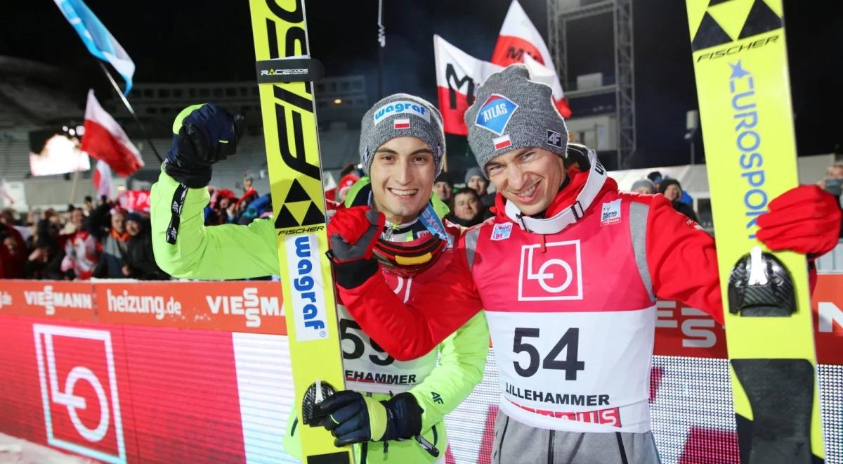 PŚ w skokach narciarskich: dublet biało-czerwonych w Lillehammer - Kamil Stoch wygrywa, Maciej Kot drugi 
