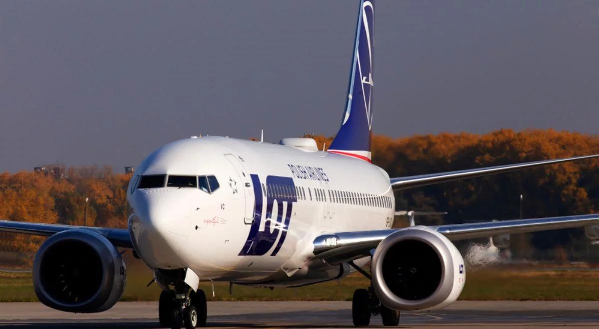 PLL LOT powiększa flotę. Przewoźnik pozyska sześć samolotów typu Boeing 737-8 MAX
