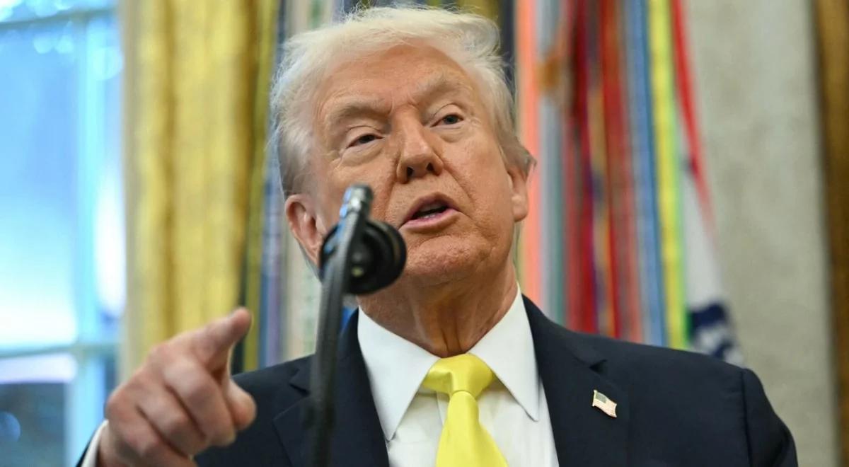 Trump ostrzega Hamas: wtedy Izrael wróci skopać im tyłek