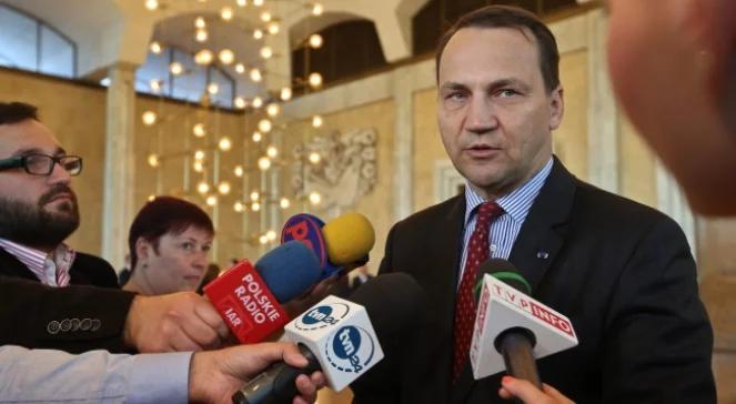 Radosław Sikorski: Zachód ma nas za minę przeciwczołgową