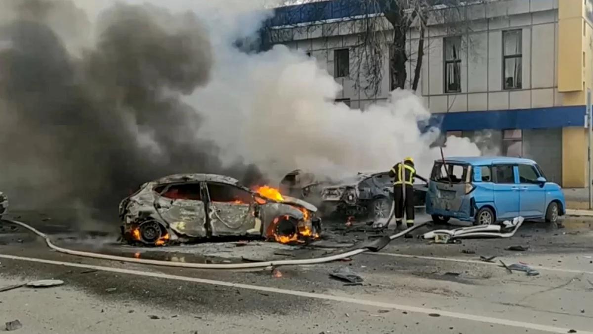 Eksplozje i zniszczenia w Biełgorodzie. Rosja donosi o ukraińskim ataku