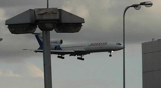 Tu-154 awaryjnie lądował w Rosji, pękła opona
