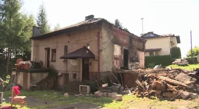 Wilamowice: wybuch gazu i pożar. Jedna osoba ranna