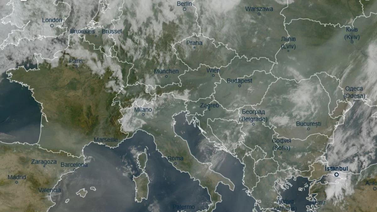 Mgła opanowała Europę. To przez pożary lasów w Kanadzie