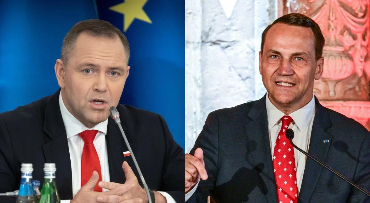 Nawrocki i Sikorski osobno w USA. "Ja takich decyzji też nie podejmuję"