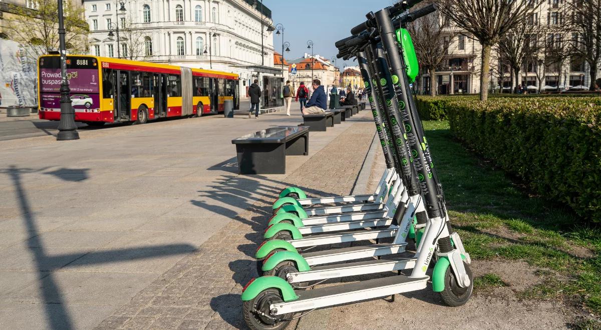 Sejm przyjął część poprawek do przepisów dot. e-hulajnóg. Ustawa trafi do prezydenta