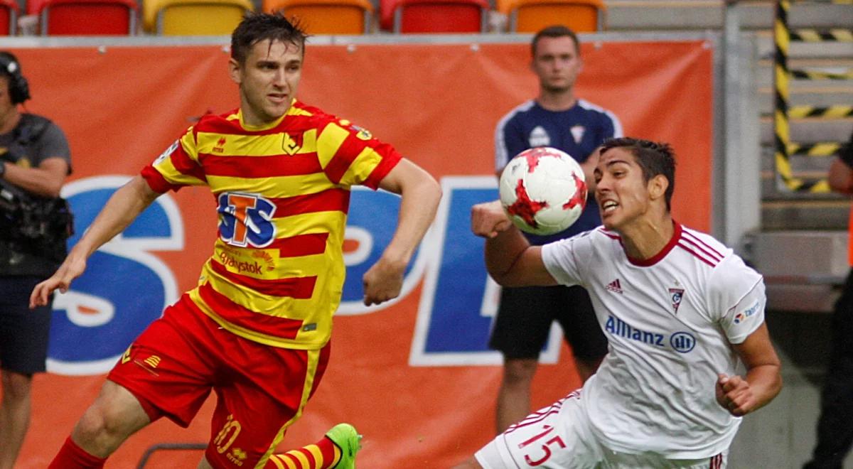 Ekstraklasa: dwie połowy, dwa różne mecze. Jagiellonia wygrywa z Górnikiem w samej końcówce