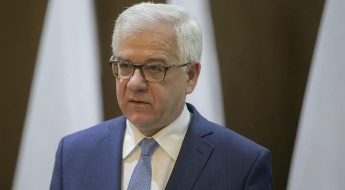 Szef MSZ zapowiada współpracę z Watykanem w walce z pedofilią