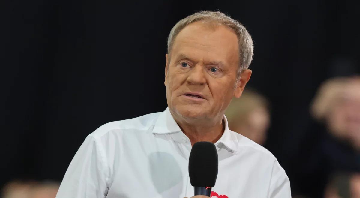 Zatrzymanie podejrzewanego o atak na siedzibę PO. Tusk: groził mi śmiercią