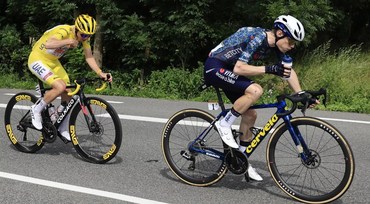 Tour de France. Skandaliczne zachowanie kibica. Rzucał w Pogacara i Vingegaarda chipsami