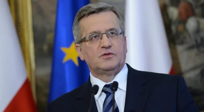 Bronisław Komorowski: Polska musi wskazywać, że Rosja łamie prawo