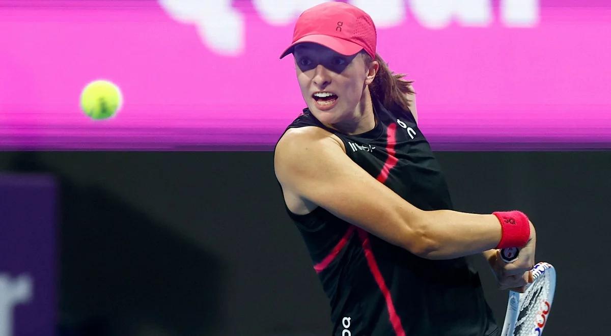 WTA Dubaj. Zacięty i szalony bój Świątek ze Stephens. Zawodniczkom "nie siedział" serwis 