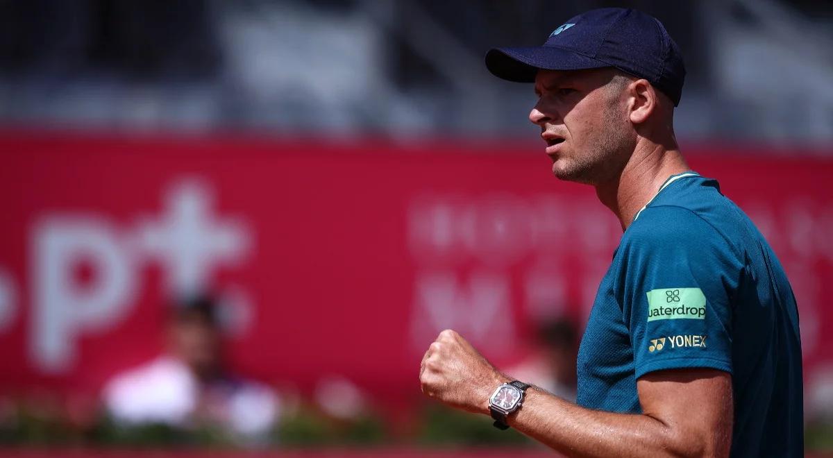 ATP Estoril. Hubert Hurkacz powalczy w półfinale. Kiedy mecz z Cristianem Garinem?