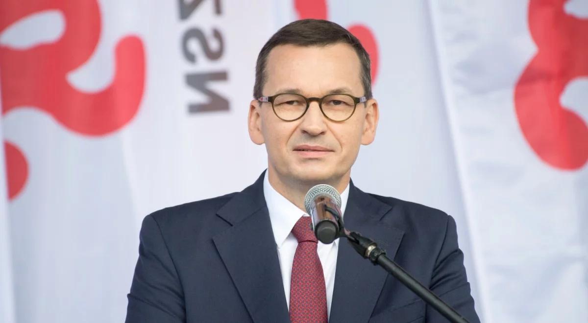 Premier: jedynym racjonalnym wyjściem powinno być zamknięcie realizacji projektu Nord Stream 2