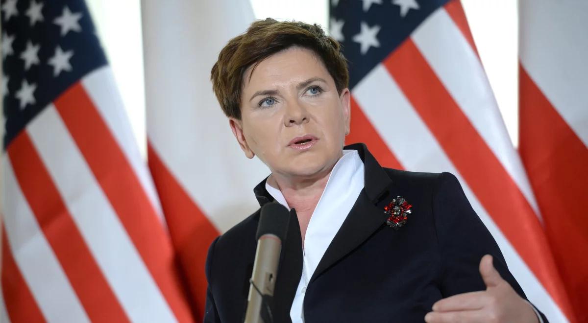 Premier Beata Szydło: plan rozwoju zapewni równe szanse polskim obywatelom
