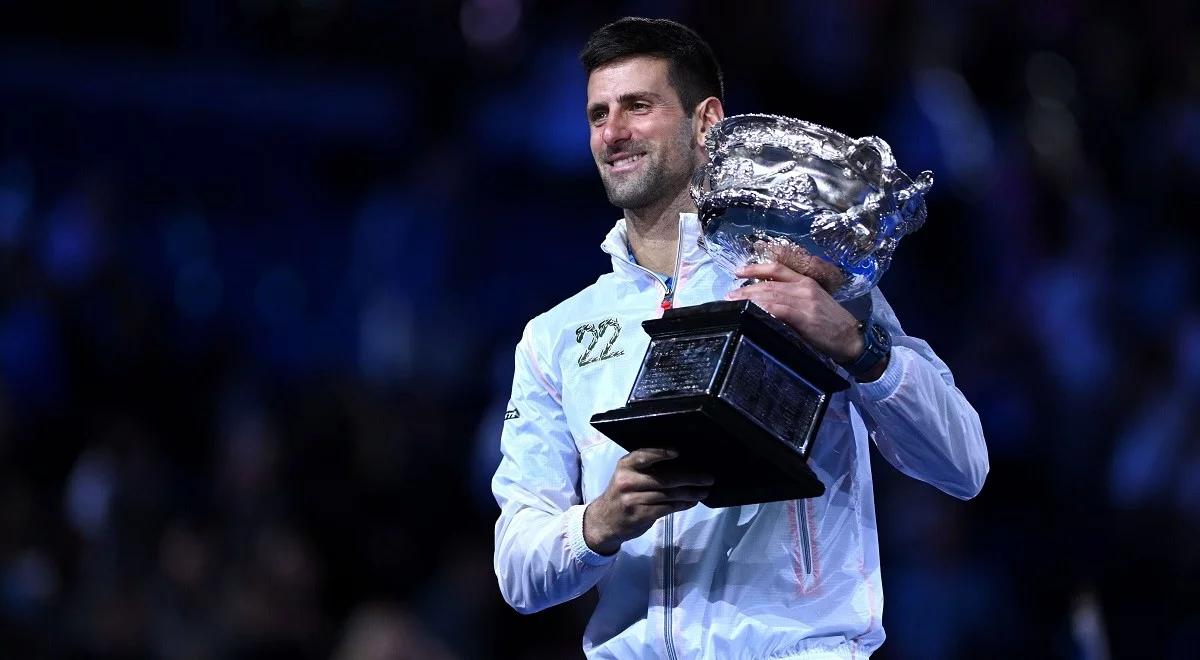 Ranking ATP: Novak Djoković liderem po zwycięstwie w Australian Open. Hubert Hurkacz wrócił do czołowej "10"