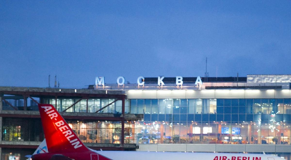 Zmasowany atak ukraińskich dronów. Zamknięto najważniejsze lotniska w Rosji