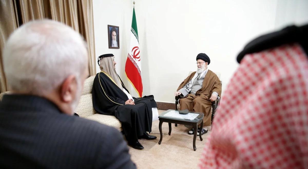 Iran: władca Kataru odwiedził ajatollaha. Jest oświadczenie po rozmowie z emirem