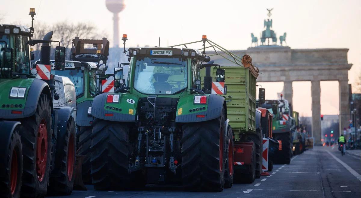 Protesty rolników w Niemczech. Lokalne media: trudny test dla naszej demokracji