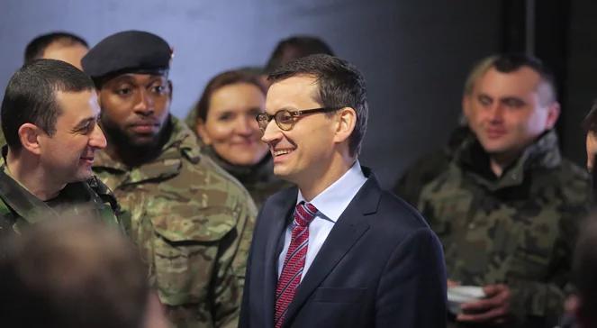 Premier spotkał się z żołnierzami NATO stacjonującymi w Polsce