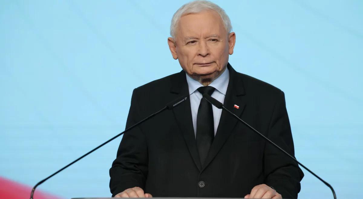 Manifestacja w Warszawie. Prezes PiS wezwał "siły patriotyczne"