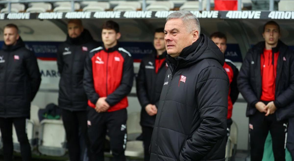 Ekstraklasa: Cracovia - Widzew. Jacek Zieliński ma zastrzeżenia do pracy sędziego. "Byłbym zawieszony"