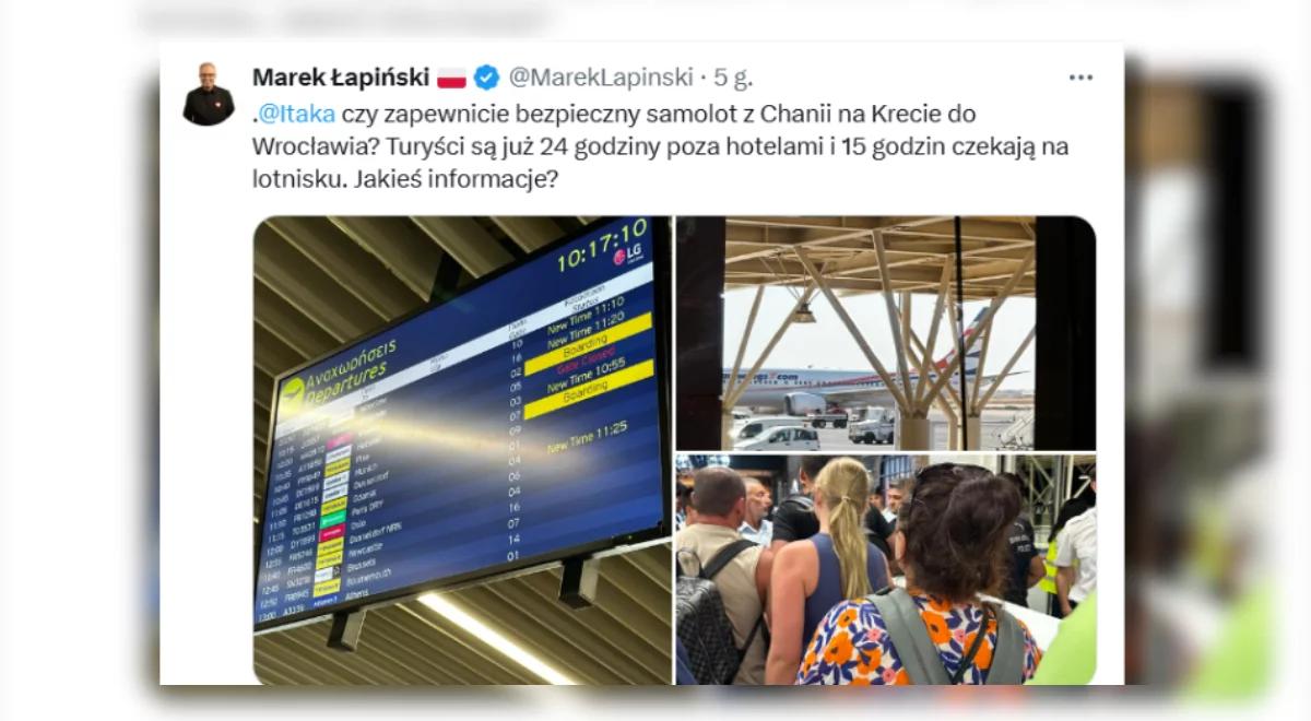 Kreta. Turyści z Polski utknęli na lotnisku. "Próbowano się nas pozbyć"