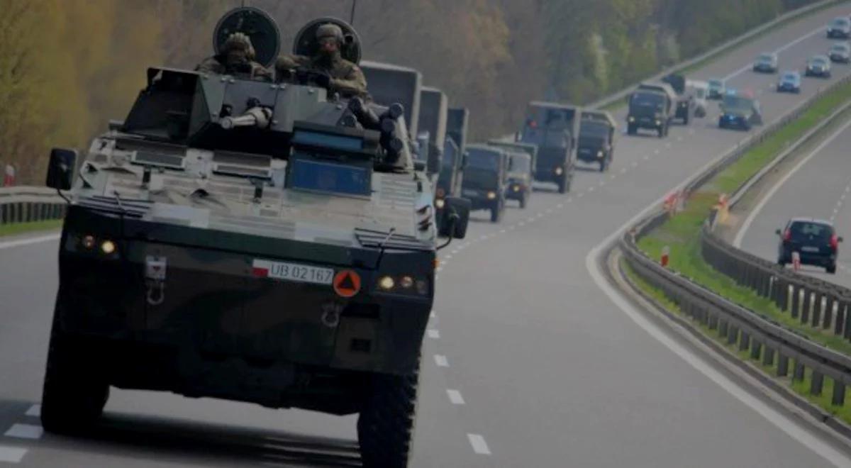 Ćwiczenia Anakonda 23. Uwaga na wzmożony ruch kolumn wojskowych na polskich drogach