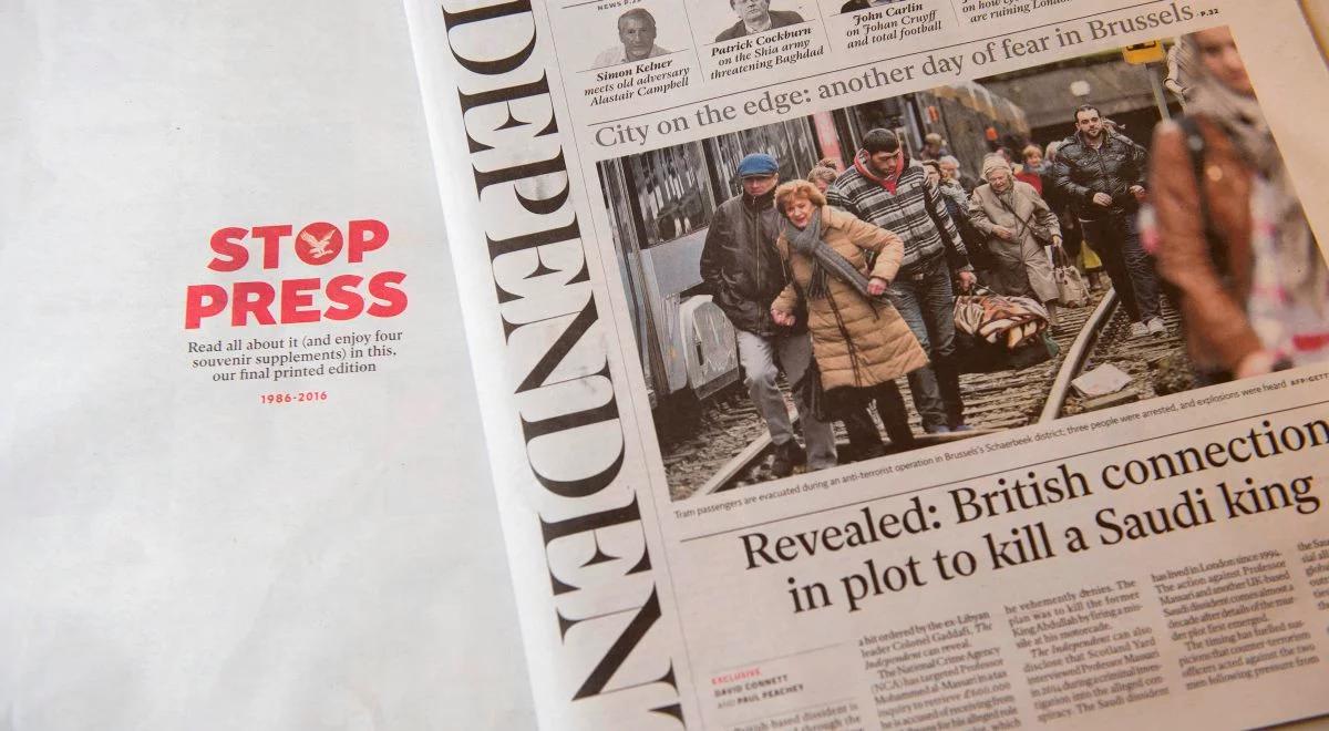 "Smutny dzień dla dziennikarstwa". Znana gazeta znika z rynku