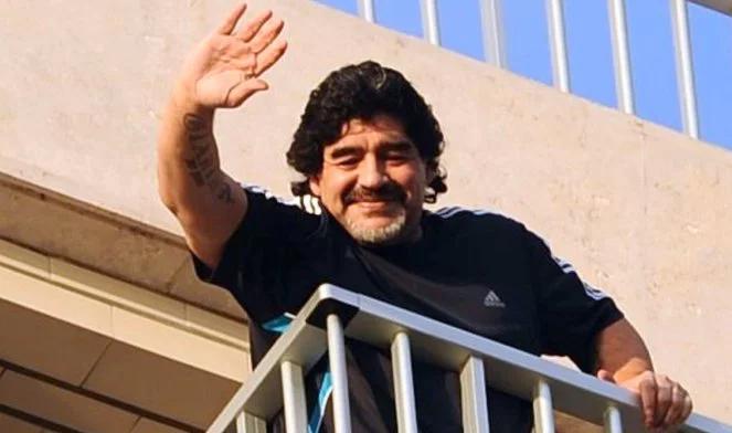 Maradona jednak nie obejrzał meczu Napoli